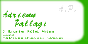 adrienn pallagi business card